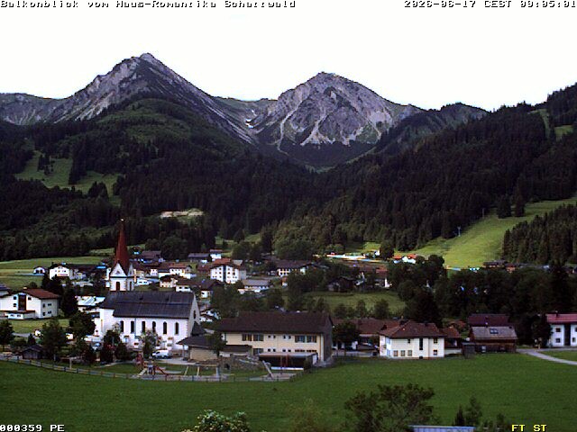 Archiv Foto Webcam Schattwald: Haus Romantika