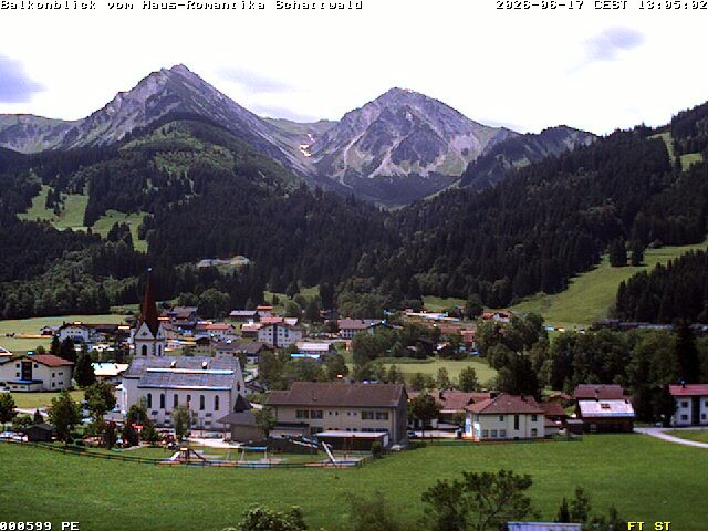 Archiv Foto Webcam Schattwald: Haus Romantika