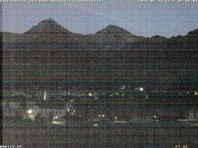 Archiv Foto Webcam Schattwald: Haus Romantika
