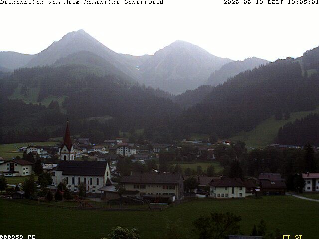 Archiv Foto Webcam Schattwald: Haus Romantika