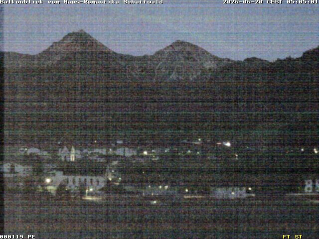 Archiv Foto Webcam Schattwald: Haus Romantika