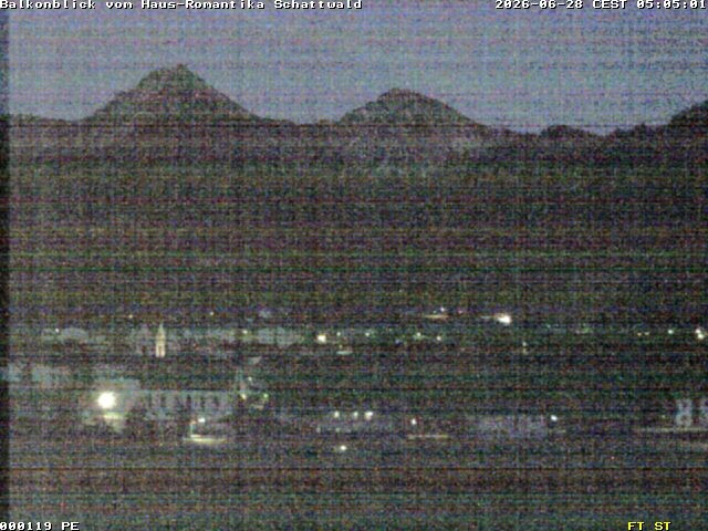 Archiv Foto Webcam Schattwald: Haus Romantika
