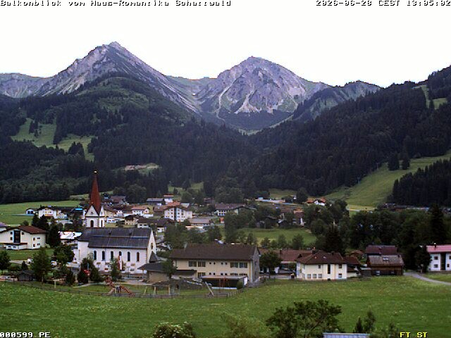 Archiv Foto Webcam Schattwald: Haus Romantika