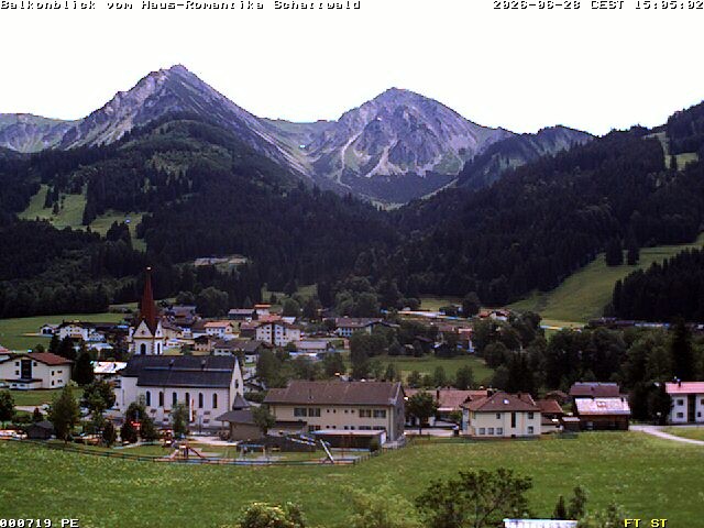 Archiv Foto Webcam Schattwald: Haus Romantika