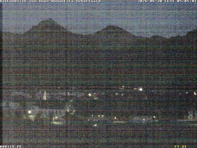 Archiv Foto Webcam Schattwald: Haus Romantika
