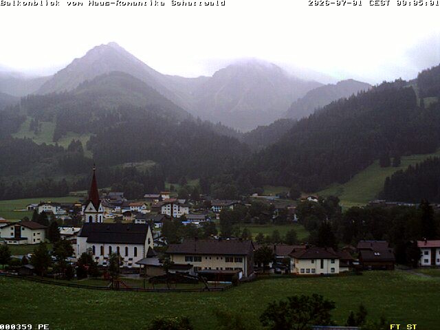 Archiv Foto Webcam Schattwald: Haus Romantika