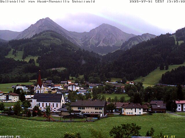 Archiv Foto Webcam Schattwald: Haus Romantika