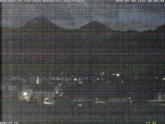 Archived image Webcam Schattwald: Vacation rental Haus Romantika