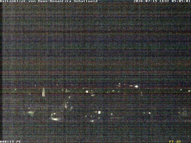 Archived image Webcam Schattwald: Vacation rental Haus Romantika