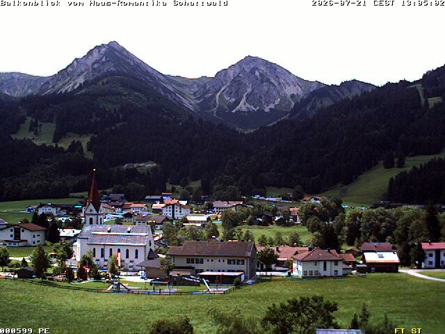 Archiv Foto Webcam Schattwald: Haus Romantika