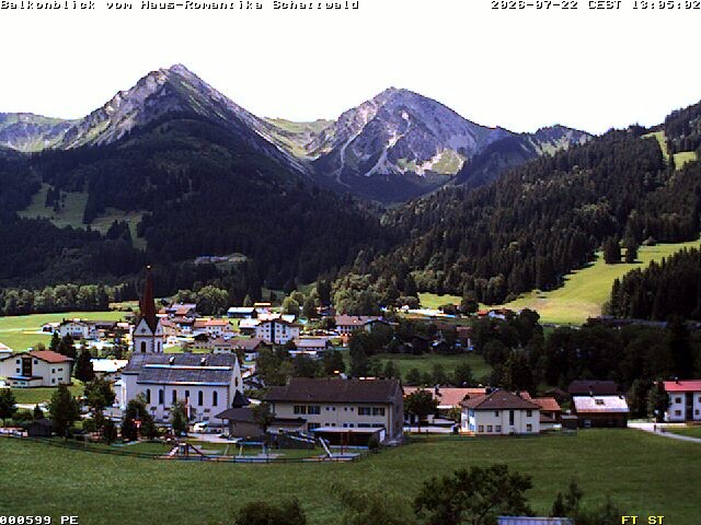 Archiv Foto Webcam Schattwald: Haus Romantika