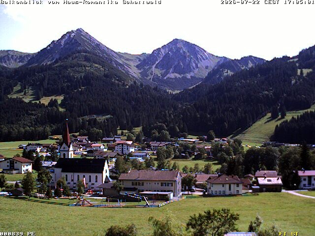 Archiv Foto Webcam Schattwald: Haus Romantika
