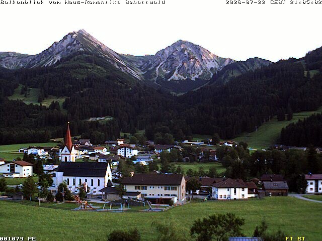Archiv Foto Webcam Schattwald: Haus Romantika