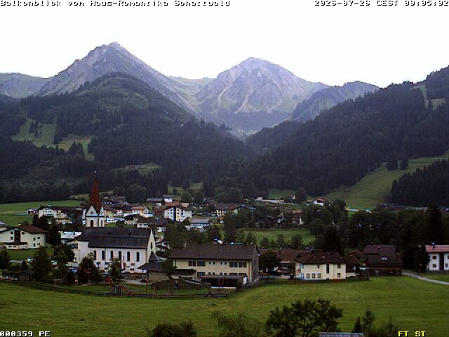 Archiv Foto Webcam Schattwald: Haus Romantika