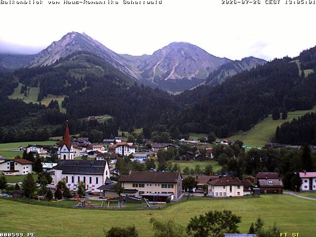 Archiv Foto Webcam Schattwald: Haus Romantika