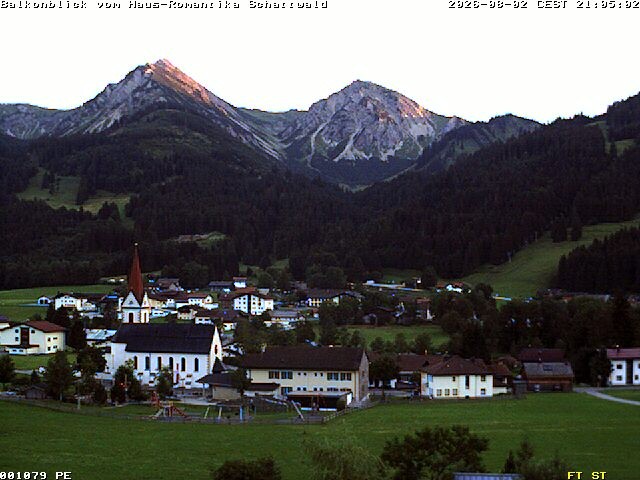 Archiv Foto Webcam Schattwald: Haus Romantika
