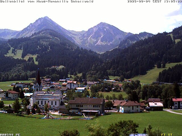 Archiv Foto Webcam Schattwald: Haus Romantika