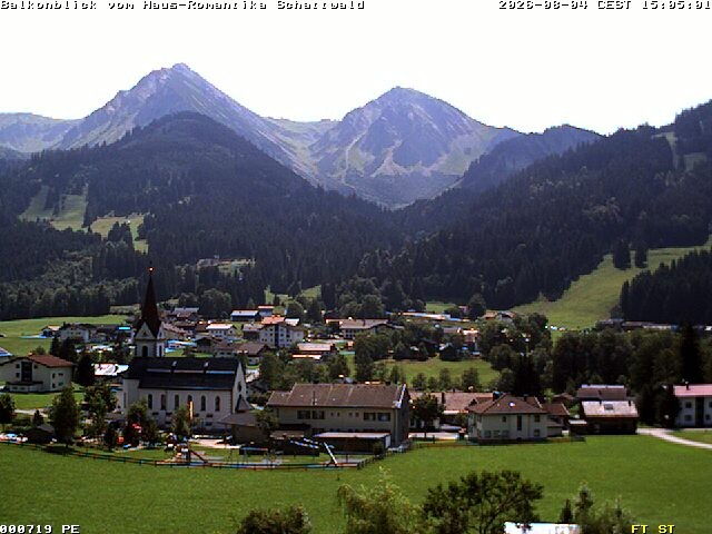 Archiv Foto Webcam Schattwald: Haus Romantika