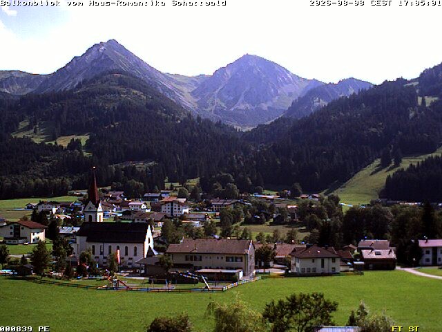 Archiv Foto Webcam Schattwald: Haus Romantika