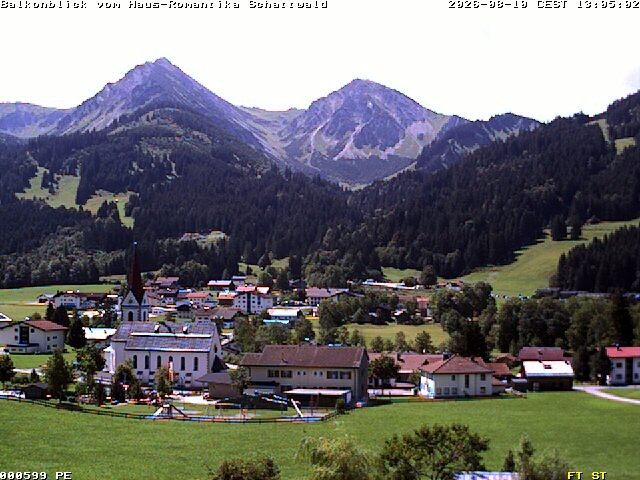 Archiv Foto Webcam Schattwald: Haus Romantika