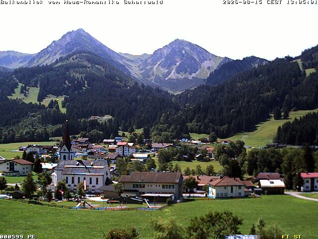 Archiv Foto Webcam Schattwald: Haus Romantika