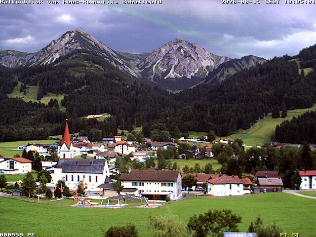 Archiv Foto Webcam Schattwald: Haus Romantika