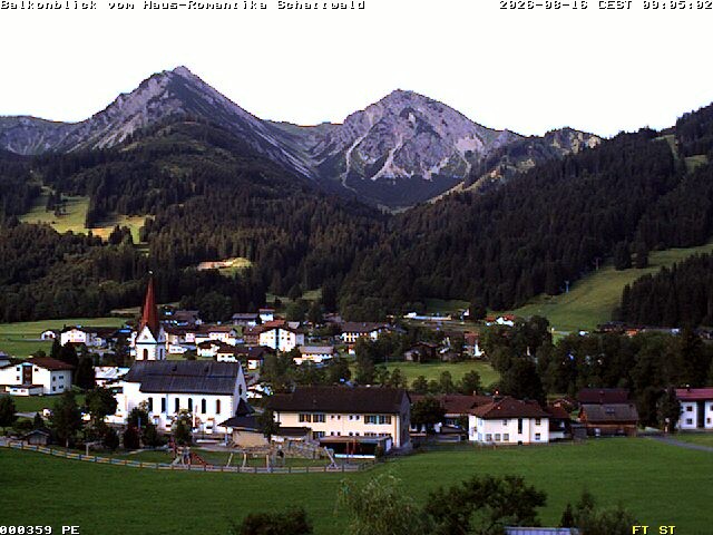 Archiv Foto Webcam Schattwald: Haus Romantika