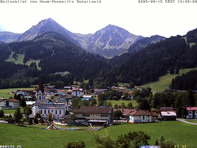 Archiv Foto Webcam Schattwald: Haus Romantika