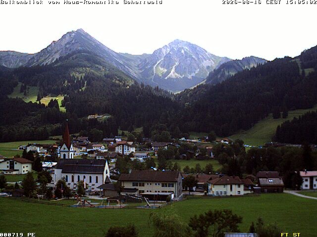 Archiv Foto Webcam Schattwald: Haus Romantika