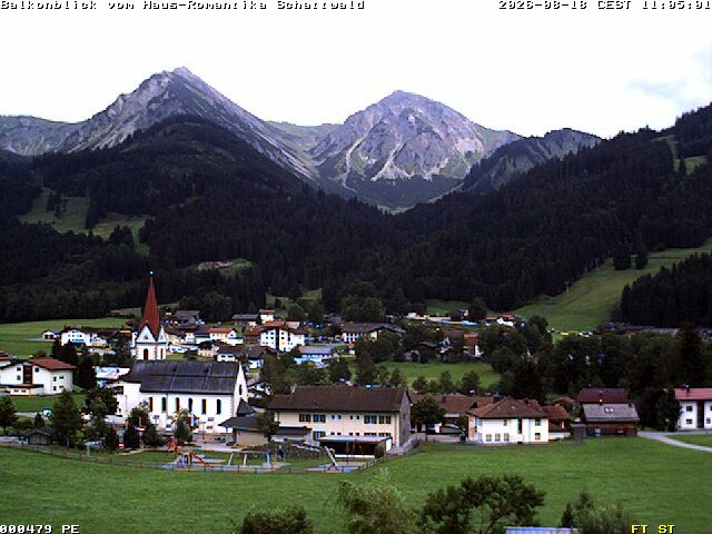 Archiv Foto Webcam Schattwald: Haus Romantika