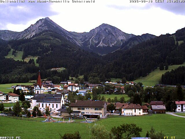 Archiv Foto Webcam Schattwald: Haus Romantika