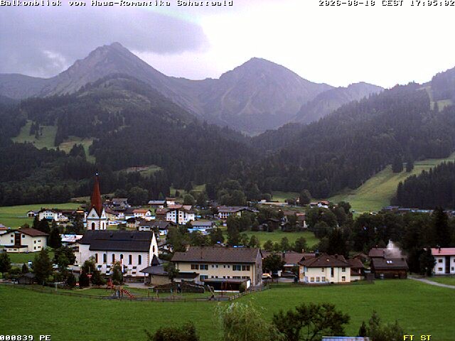 Archiv Foto Webcam Schattwald: Haus Romantika