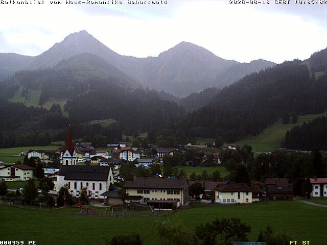 Archiv Foto Webcam Schattwald: Haus Romantika