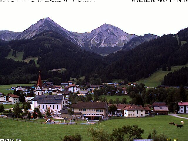 Archiv Foto Webcam Schattwald: Haus Romantika