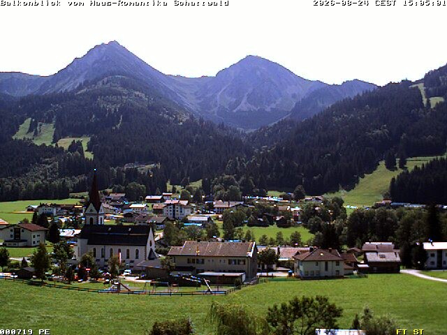Archiv Foto Webcam Schattwald: Haus Romantika