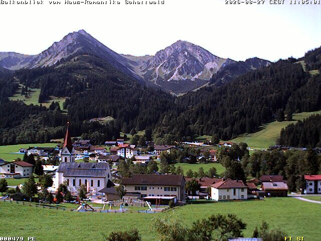 Archiv Foto Webcam Schattwald: Haus Romantika