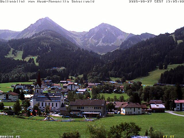 Archiv Foto Webcam Schattwald: Haus Romantika