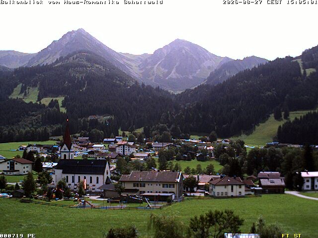 Archiv Foto Webcam Schattwald: Haus Romantika