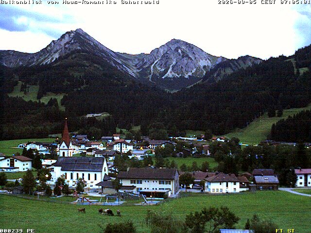 Archiv Foto Webcam Schattwald: Haus Romantika