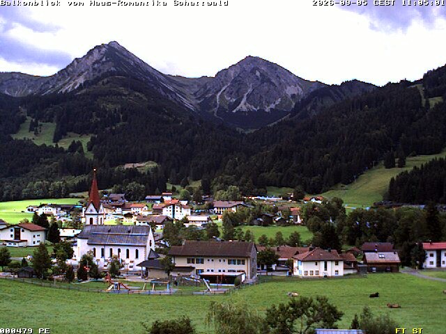 Archiv Foto Webcam Schattwald: Haus Romantika