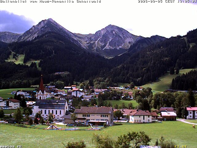 Archiv Foto Webcam Schattwald: Haus Romantika