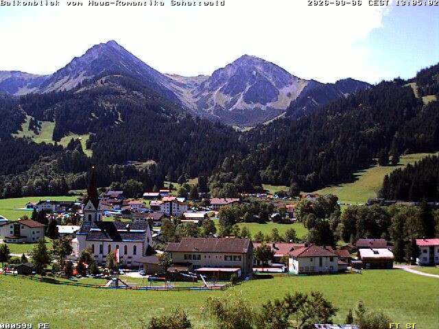 Archiv Foto Webcam Schattwald: Haus Romantika
