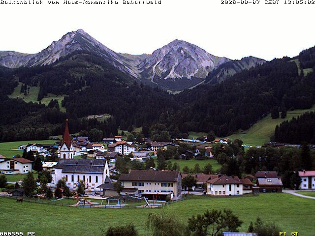 Archiv Foto Webcam Schattwald: Haus Romantika