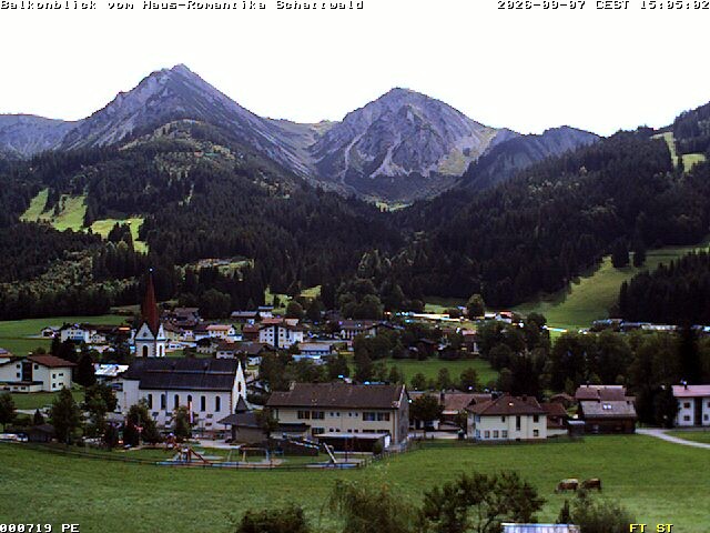 Archiv Foto Webcam Schattwald: Haus Romantika