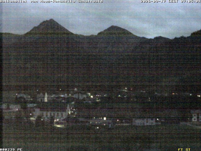 Archiv Foto Webcam Schattwald: Haus Romantika