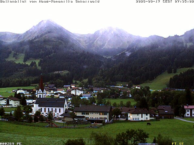 Archiv Foto Webcam Schattwald: Haus Romantika