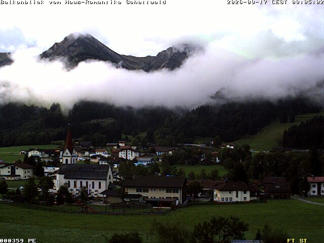 Archiv Foto Webcam Schattwald: Haus Romantika
