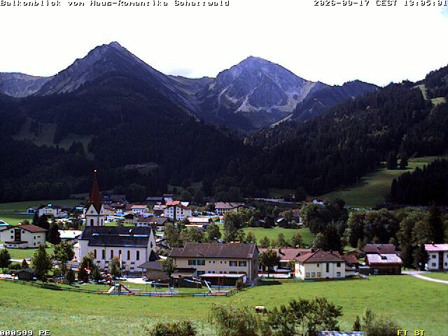 Archiv Foto Webcam Schattwald: Haus Romantika