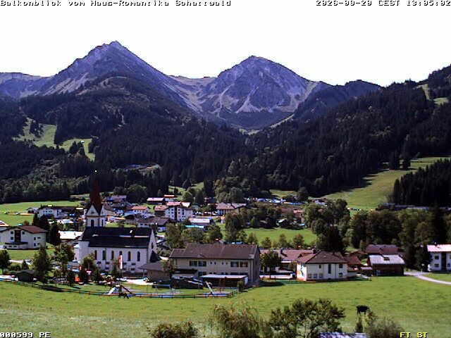 Archiv Foto Webcam Schattwald: Haus Romantika