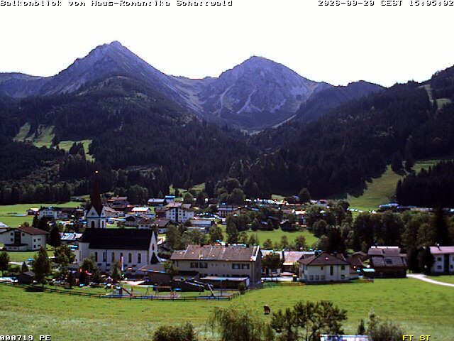 Archiv Foto Webcam Schattwald: Haus Romantika